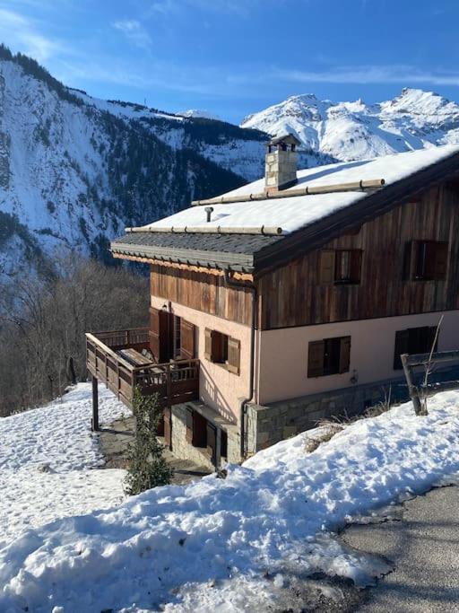 Chalet 6 Chambres A 3 Min Des Pistes Des 3 Vallees St Martin De Belleville Сен-Мартен-де-Бельвиль Экстерьер фото