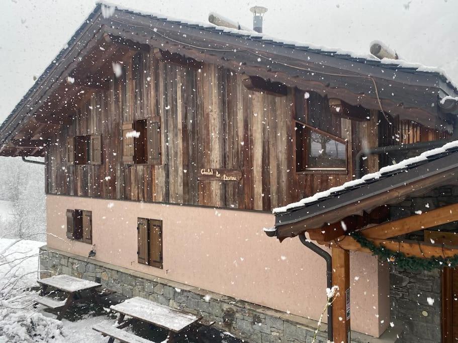 Chalet 6 Chambres A 3 Min Des Pistes Des 3 Vallees St Martin De Belleville Сен-Мартен-де-Бельвиль Экстерьер фото