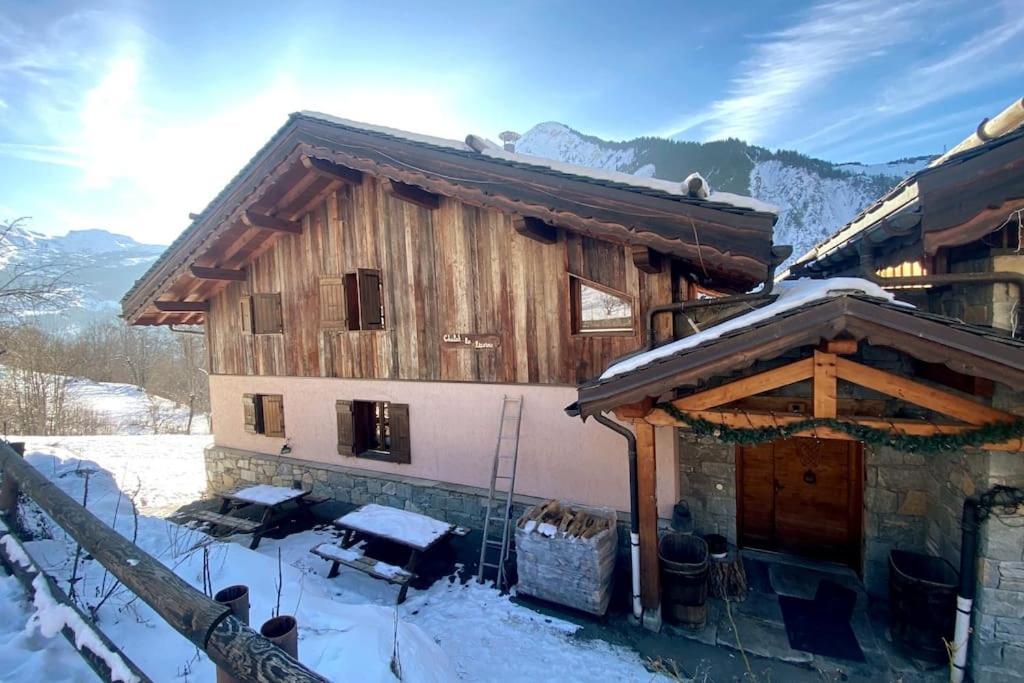 Chalet 6 Chambres A 3 Min Des Pistes Des 3 Vallees St Martin De Belleville Сен-Мартен-де-Бельвиль Экстерьер фото